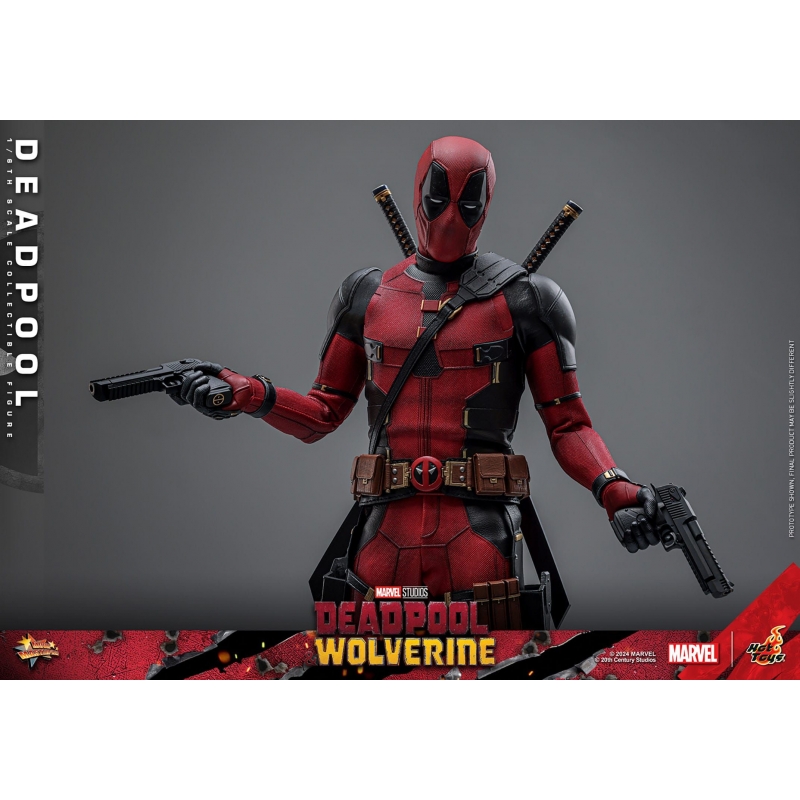 Deadpool Hot Toys MMS746 : Deadpool and Wolverine 1/6 figure
