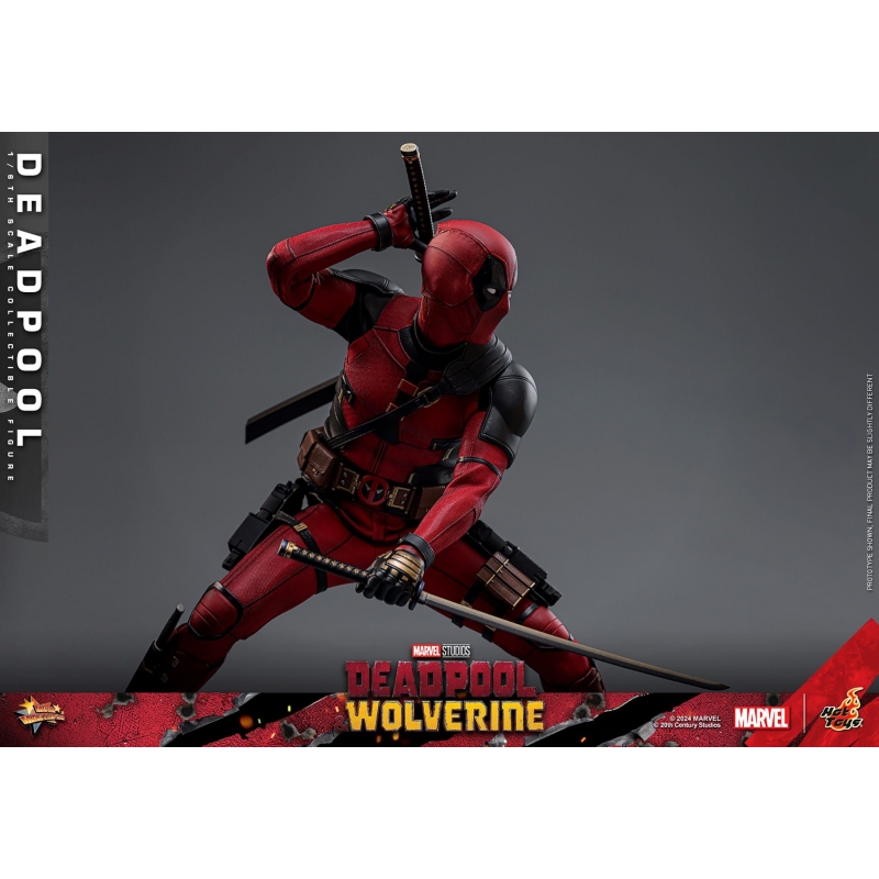 Deadpool Hot Toys MMS746 : Deadpool and Wolverine 1/6 figure
