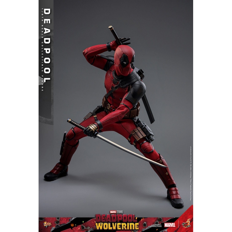 Deadpool Hot Toys MMS746 : Deadpool and Wolverine 1/6 figure