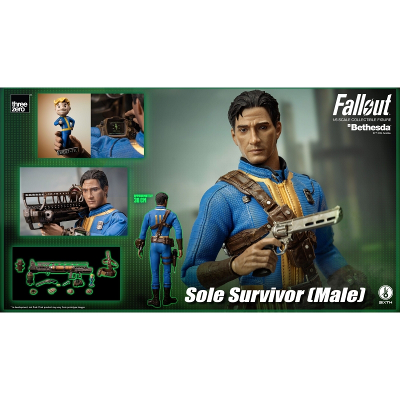 Fallout FigZero Action Figure 1/6 Sole Survivor (Male) 31 cm