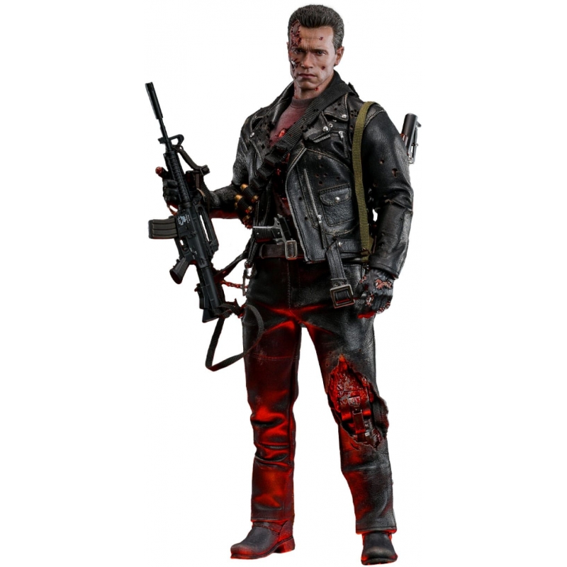 T-800 Battle Damaged Version 2.0 Hot Toys DX46 : Terminator 2 figure