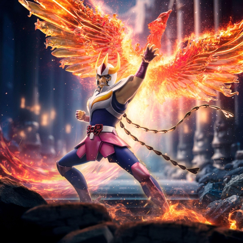Phoenix Ikki Art Scale Iron Studios Deluxe version - Saint Seiya 1/10 figure
