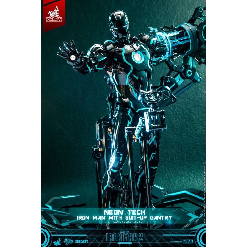 Neon Tech Iron Man Hot Toys Movie Masterpiece figure MMS672D50 (Iron Man)