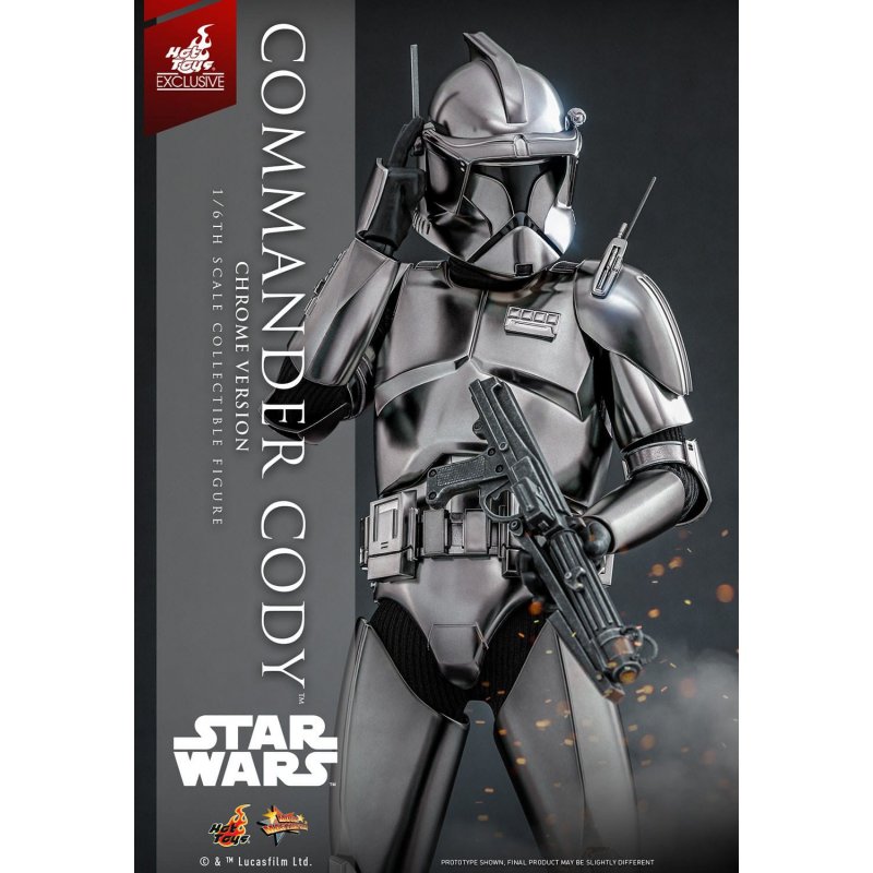 Commander Cody Chrome Version Hot Toys mms734 - Star Wars Episode 3 Revenge Of The Sith action figure 1/6