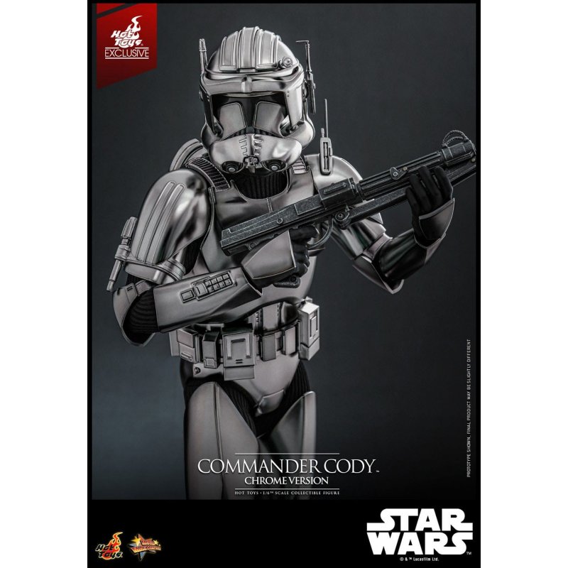 Commander Cody Chrome Version Hot Toys mms734 - Star Wars Episode 3 Revenge Of The Sith action figure 1/6