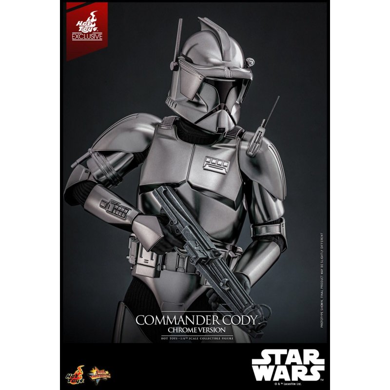 Commander Cody Chrome Version Hot Toys mms734 - Star Wars Episode 3 Revenge Of The Sith action figure 1/6