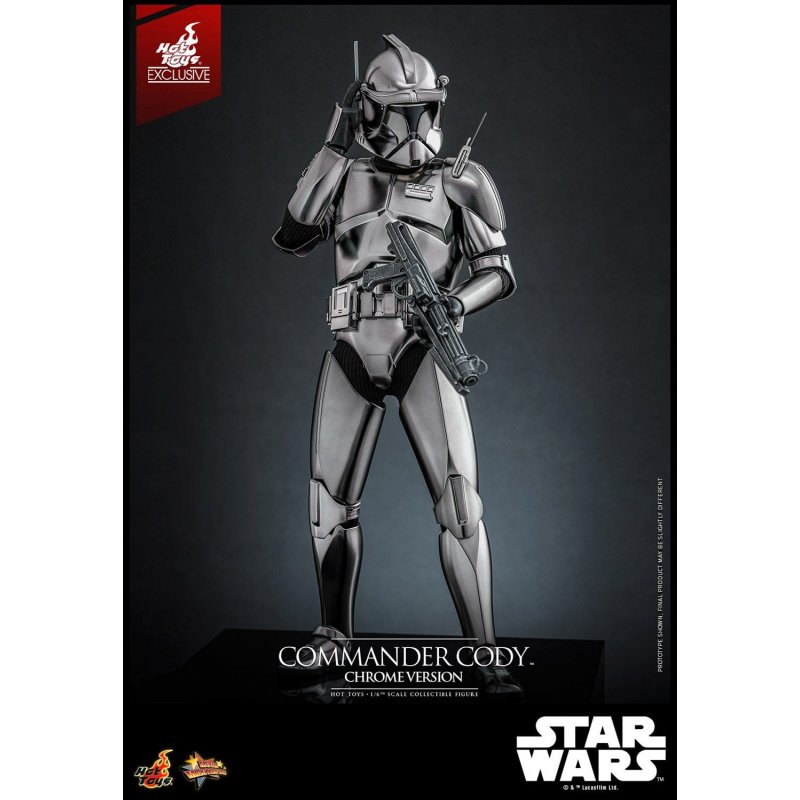 Commander Cody Chrome Version Hot Toys mms734 - Star Wars Episode 3 Revenge Of The Sith action figure 1/6