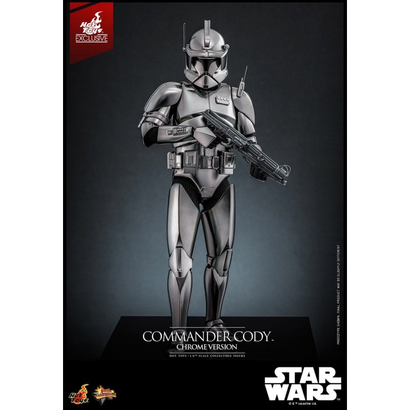 Commander Cody Chrome Version Hot Toys mms734 - Star Wars Episode 3 Revenge Of The Sith action figure 1/6