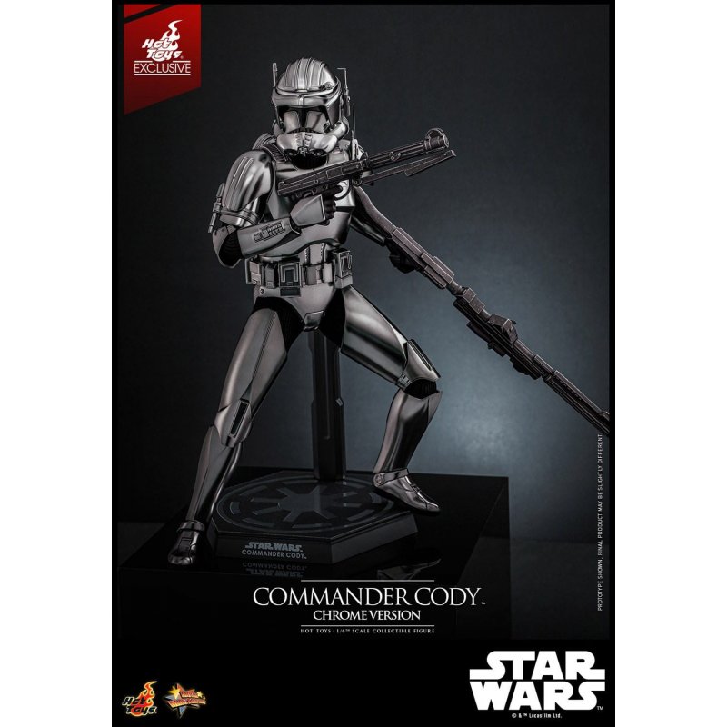 Commander Cody Chrome Version Hot Toys mms734 - Star Wars Episode 3 Revenge Of The Sith action figure 1/6