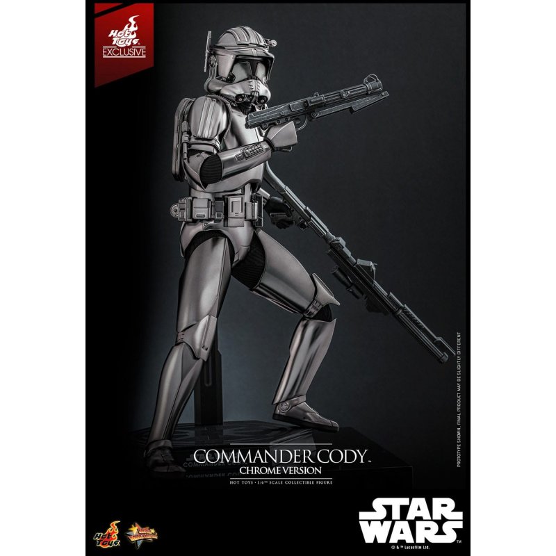 Commander Cody Chrome Version Hot Toys mms734 - Star Wars Episode 3 Revenge Of The Sith action figure 1/6