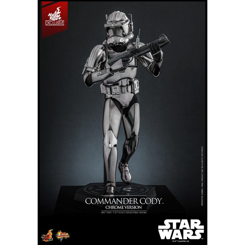 Commander Cody Chrome Version Hot Toys mms734 - Star Wars Episode 3 Revenge Of The Sith action figure 1/6