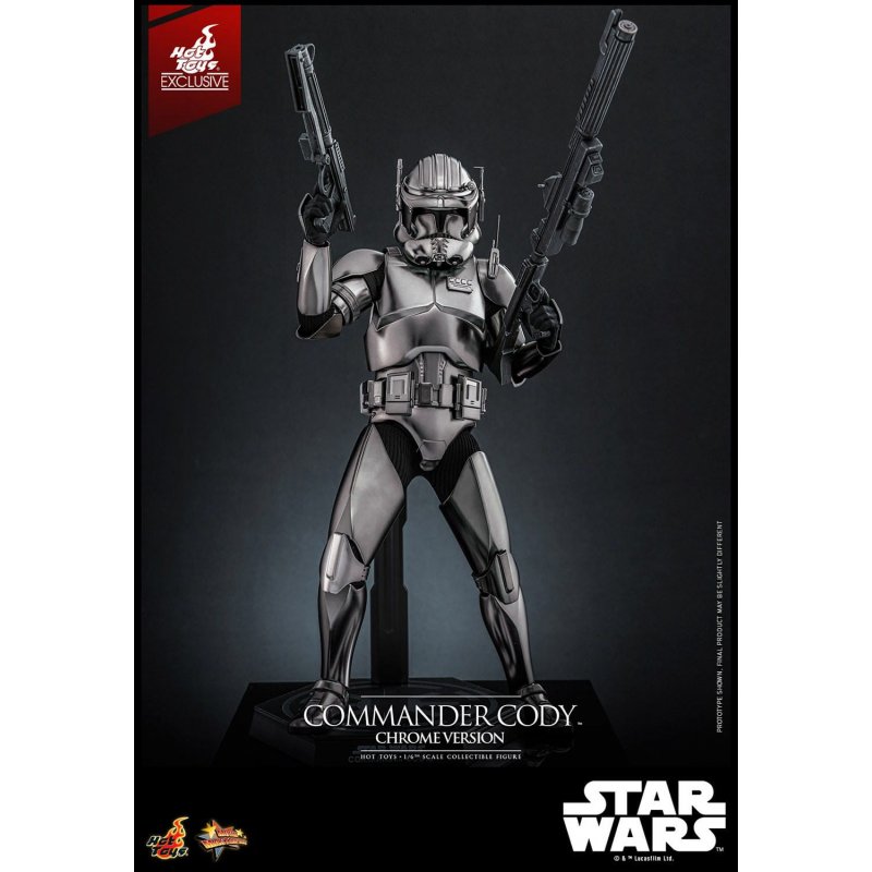 Commander Cody Chrome Version Hot Toys mms734 - Star Wars Episode 3 Revenge Of The Sith action figure 1/6