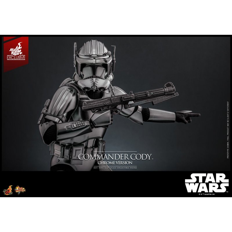 Commander Cody Chrome Version Hot Toys mms734 - Star Wars Episode 3 Revenge Of The Sith action figure 1/6