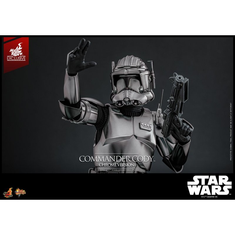 Commander Cody Chrome Version Hot Toys mms734 - Star Wars Episode 3 Revenge Of The Sith action figure 1/6