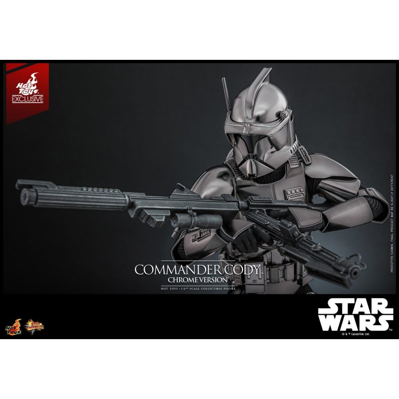 Commander Cody Chrome Version Hot Toys mms734 - Star Wars Episode 3 Revenge Of The Sith action figure 1/6