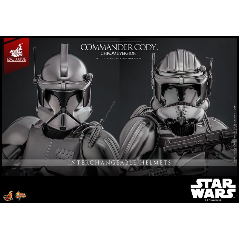 Commander Cody Chrome Version Hot Toys mms734 - Star Wars Episode 3 Revenge Of The Sith action figure 1/6