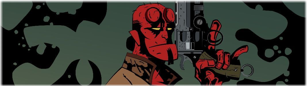 Hellboy figures and statues
