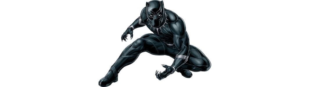 Black Panther figures and statues