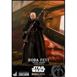 Boba Fett (Deluxe) figure di Hot Toys TMS034 (The Mandalorian)