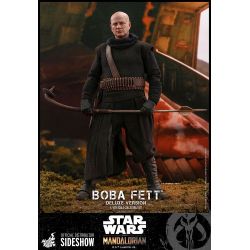 Boba Fett (Deluxe) figure di Hot Toys TMS034 (The Mandalorian)