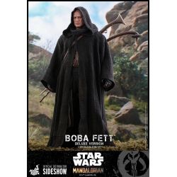Boba Fett (Deluxe) figure di Hot Toys TMS034 (The Mandalorian)