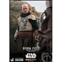 Boba Fett (Deluxe) figure di Hot Toys TMS034 (The Mandalorian)