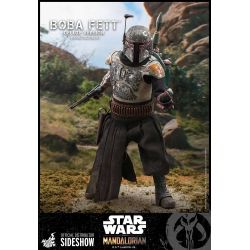 Boba Fett (Deluxe) figure di Hot Toys TMS034 (The Mandalorian)