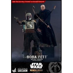 Boba Fett (Deluxe) figure di Hot Toys TMS034 (The Mandalorian)