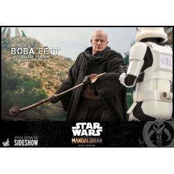 Boba Fett (Deluxe) figure di Hot Toys TMS034 (The Mandalorian)