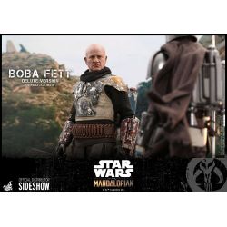 Boba Fett (Deluxe) figure di Hot Toys TMS034 (The Mandalorian)