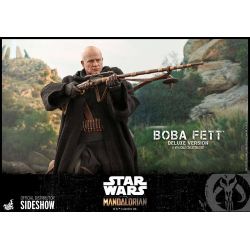 Boba Fett (Deluxe) figure di Hot Toys TMS034 (The Mandalorian)