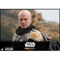Boba Fett (Deluxe) figure di Hot Toys TMS034 (The Mandalorian)