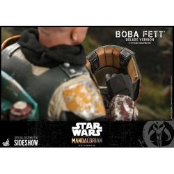 Boba Fett (Deluxe) figure di Hot Toys TMS034 (The Mandalorian)