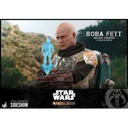 Boba Fett (Deluxe) figure di Hot Toys TMS034 (The Mandalorian)