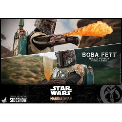 Boba Fett (Deluxe) figure di Hot Toys TMS034 (The Mandalorian)