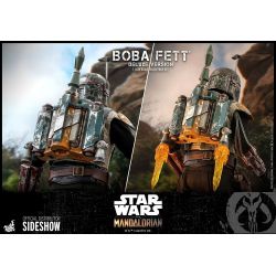 Boba Fett (Deluxe) figure di Hot Toys TMS034 (The Mandalorian)