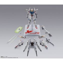 Gundam F91 Chronicle Bandai Metal Build figura Versione Bianca (Gundam)