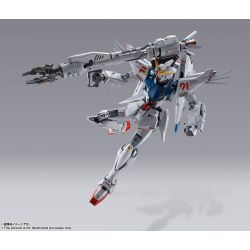 Gundam F91 Chronicle Bandai Metal Build figura Versione Bianca (Gundam)