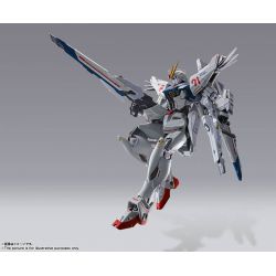 Gundam F91 Chronicle Bandai Metal Build figura Versione Bianca (Gundam)