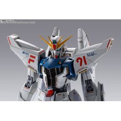 Gundam F91 Chronicle Bandai Metal Build figura Versione Bianca (Gundam)