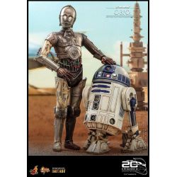 C-3PO Hot Toys Movie Masterpiece figura diecast MMS650D46 20º anniversario (Star Wars Episode 2: Attack Of The Clones)