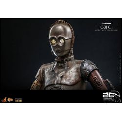 C-3PO Hot Toys Movie Masterpiece figura diecast MMS650D46 20º anniversario (Star Wars Episode 2: Attack Of The Clones)