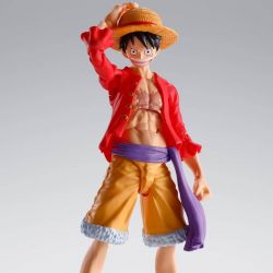 Monkey D Luffy SH Figuarts - Figura di One Piece Raid On Onigashima