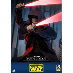 Darth Sidious figura Hot Toys TMS102 (Star Wars Clone Wars)