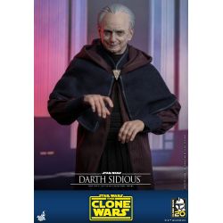 Darth Sidious figura Hot Toys TMS102 (Star Wars Clone Wars)