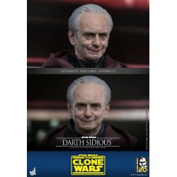 Darth Sidious figura Hot Toys TMS102 (Star Wars Clone Wars)