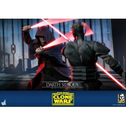 Darth Sidious figura Hot Toys TMS102 (Star Wars Clone Wars)