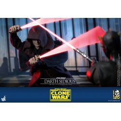 Darth Sidious figura Hot Toys TMS102 (Star Wars Clone Wars)