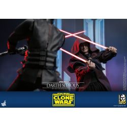 Darth Sidious figura Hot Toys TMS102 (Star Wars Clone Wars)