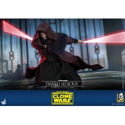 Darth Sidious figura Hot Toys TMS102 (Star Wars Clone Wars)